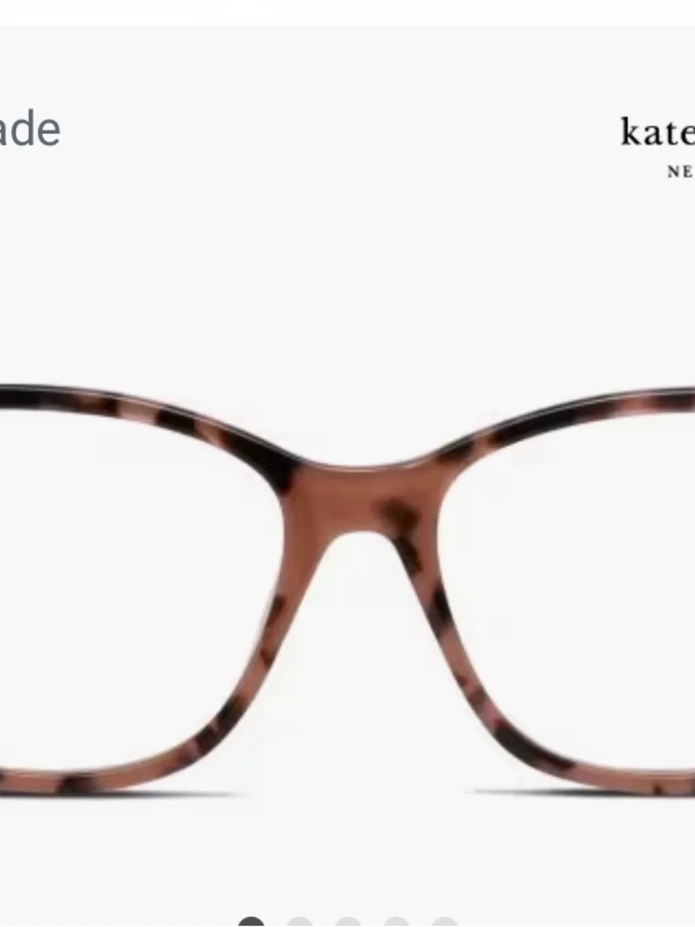 kate spade women’s Pink and Brown Tortoiseshell Sunglasses